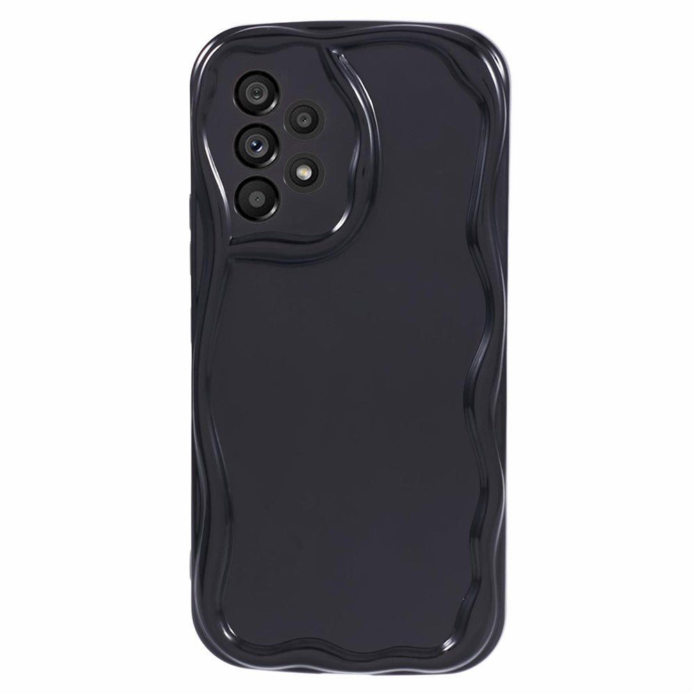YX Series For Samsung Galaxy A52 4G / A52 5G / A52s 5G TPU Case Wave Shape Precise Cutout Phone Cover