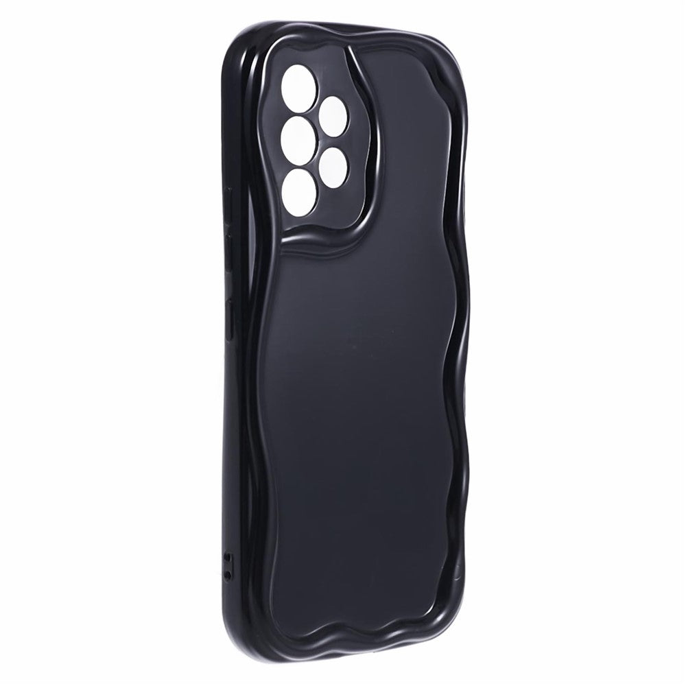 YX Series For Samsung Galaxy A52 4G / A52 5G / A52s 5G TPU Case Wave Shape Precise Cutout Phone Cover