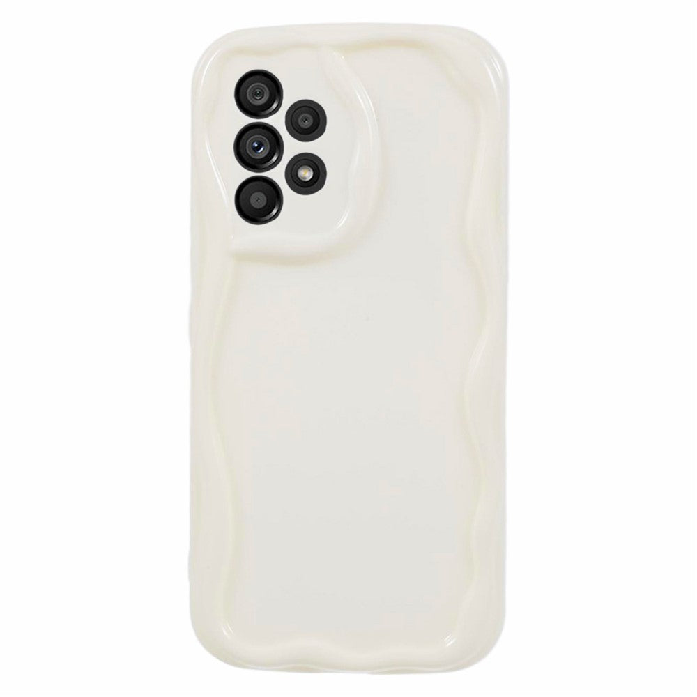 YX Series For Samsung Galaxy A52 4G / A52 5G / A52s 5G TPU Case Wave Shape Precise Cutout Phone Cover