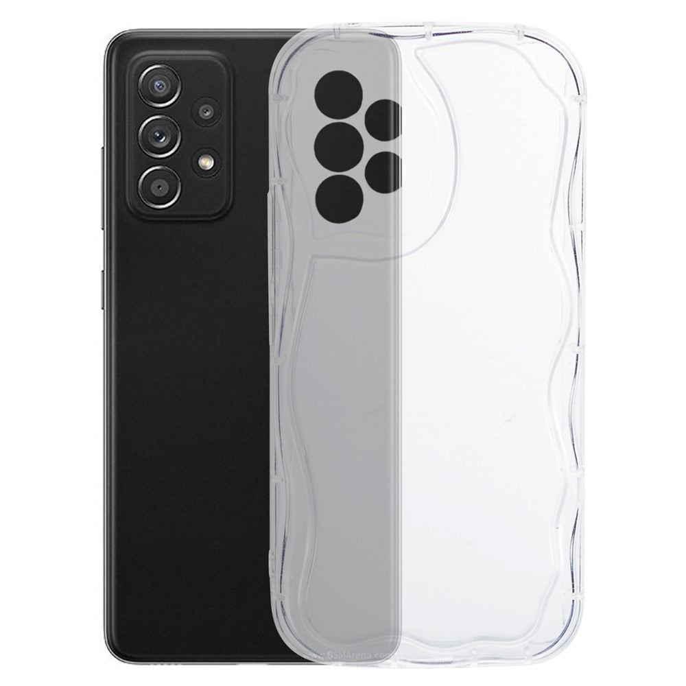 YX Series For Samsung Galaxy A52 4G / A52 5G / A52s 5G TPU Case Wave Shape Precise Cutout Phone Cover