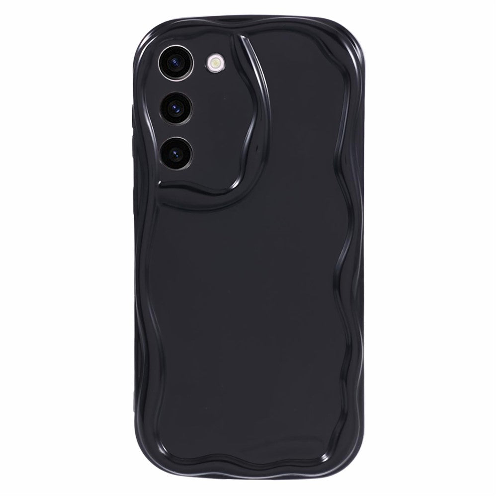 YX Series For Samsung Galaxy S21 5G / 4G Case Precise Cutout Wavy Back Phone Cover
