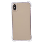 For iPhone XS Max Case TPU Frame Clear Acrylic Back Phone Cover