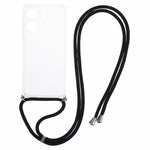 For Xiaomi Redmi 13C 4G / Poco C65 4G Case TPU Drop-resistant Phone Back Cover with Lanyard