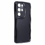 YX-serien för Samsung Galaxy S21 Ultra 5G TPU-skal vågformat mobilskydd (exakt utskärning)