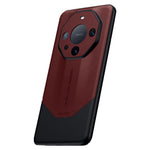 SULADA For Huawei Mate 60 Pro Case PC Coated with PU Leather Anti-fall Cell Phone Shell
