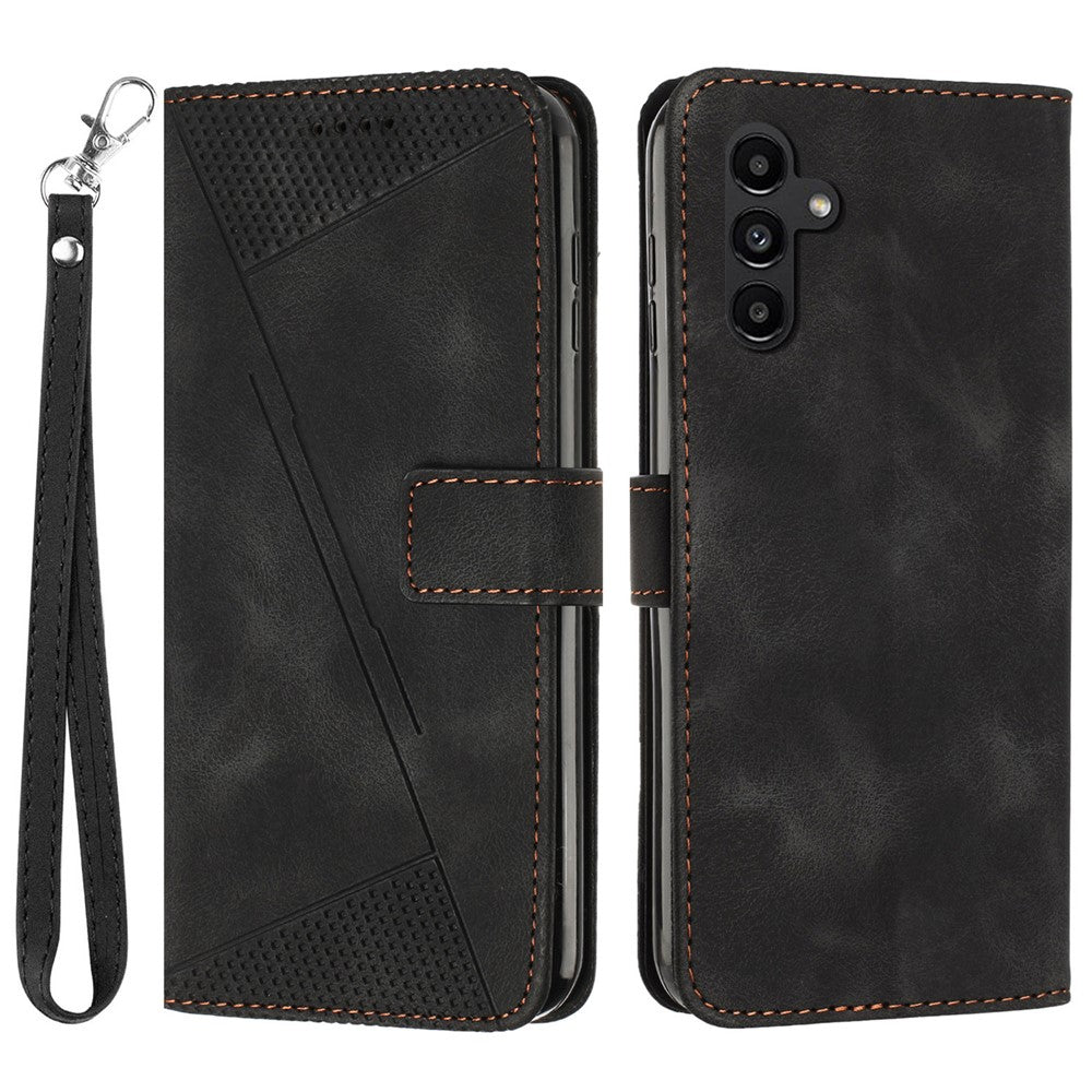 Til Samsung Galaxy A15 4G etui anti-fald PU-læderpungcover