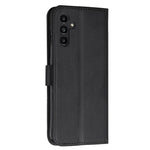 Til Samsung Galaxy A15 4G etui Kalvetekstur Pung Læder Telefoncover
