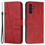 Til Samsung Galaxy A15 4G etui Kalvetekstur Pung Læder Telefoncover
