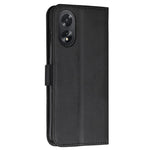 For Oppo A38 4G / A18 4G Case Wallet Stand Calf Texture Leather Cover