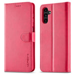 LC.IMEEKE til Samsung Galaxy A15 5G / A15 4G cover Anti-dråbe læder pung telefoncover