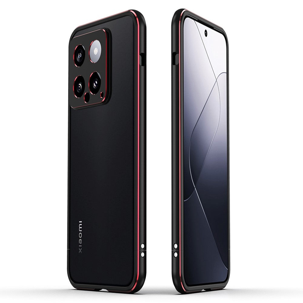 For Xiaomi 14 Case Heat Dissipation Metal Frame Phone Bumper Cover
