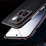 For Xiaomi 14 Case Heat Dissipation Metal Frame Phone Bumper Cover