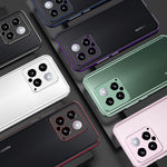 For Xiaomi 14 Case Heat Dissipation Metal Frame Phone Bumper Cover