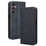 Til Samsung Galaxy A15 5G lædercover retro-telefoncover med pungstativ