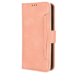 Til Samsung Galaxy A15 5G Etui med Flere Kortlommer Stander Telefon Læder Cover