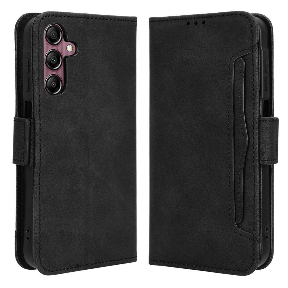 Til Samsung Galaxy A15 5G Etui med Flere Kortlommer Stander Telefon Læder Cover