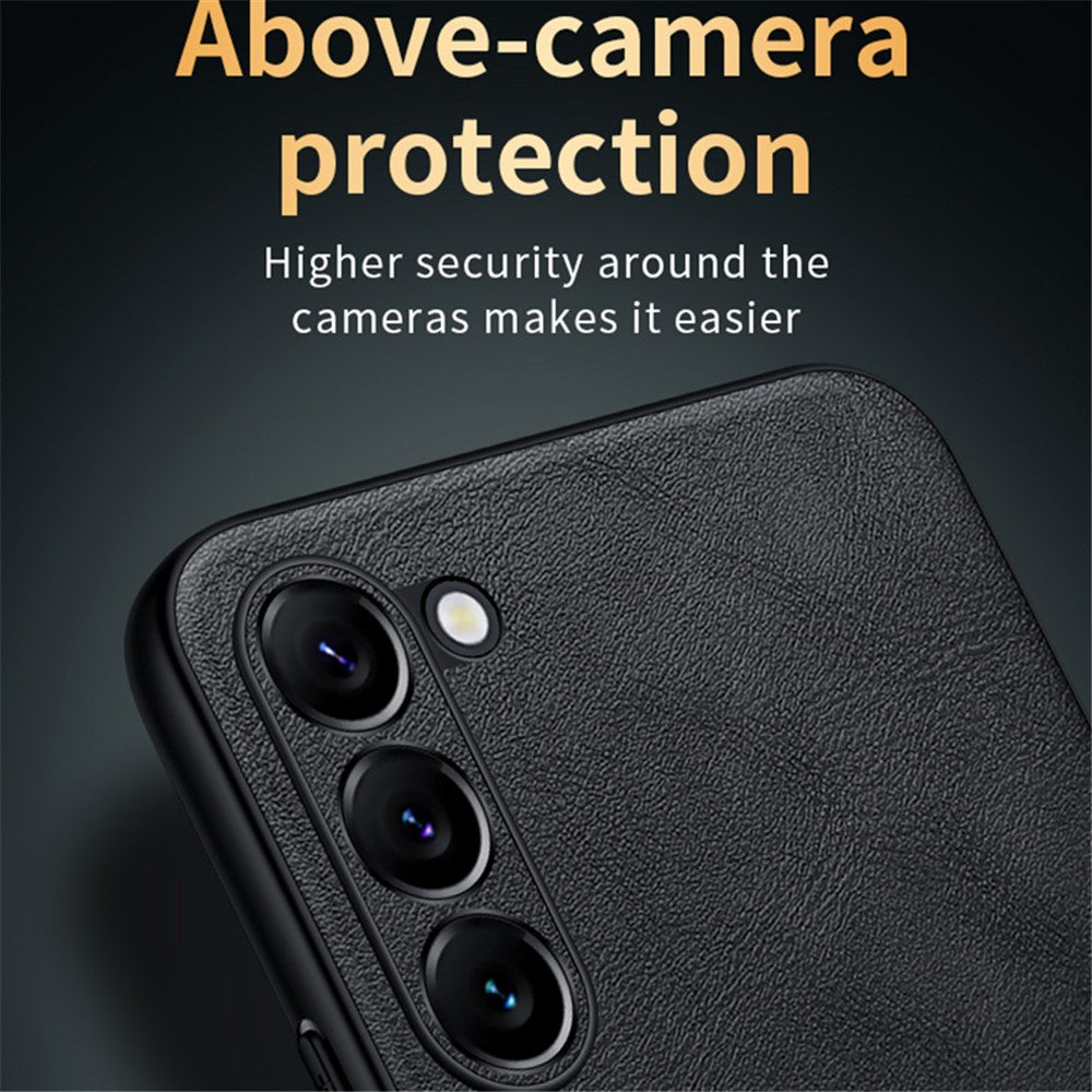 SULADA For Samsung Galaxy S24 Cell Phone Cases PU Leather+TPU+PC Back Cover