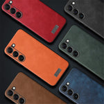 SULADA For Samsung Galaxy S24 Cell Phone Cases PU Leather+TPU+PC Back Cover