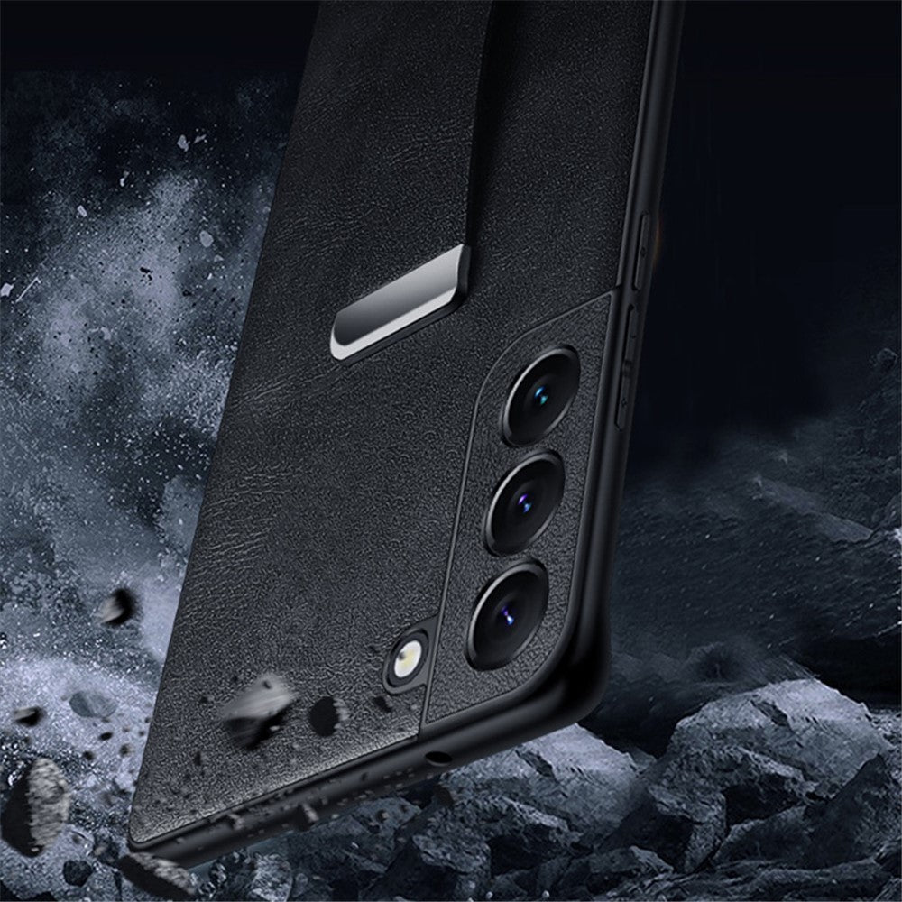 SULADA Fashion Series til Samsung Galaxy S24, stødsikkert mobilcover med støttefunktion og håndledsrem