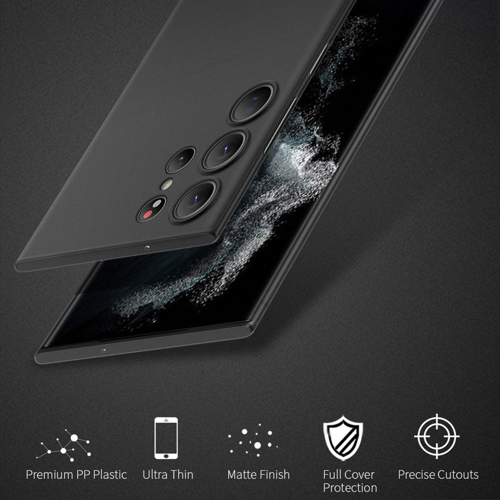 X-LEVEL For Samsung Galaxy S24 Ultra PP Phone Case Matte Finish Slim Cover