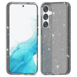 For Samsung Galaxy S24 Case Anti-scratch Sparkly Glitter Phone Cover