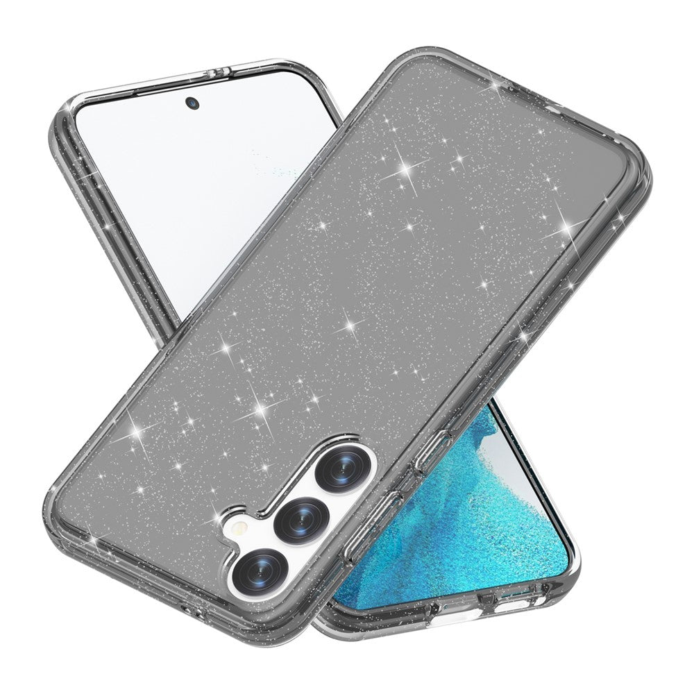 For Samsung Galaxy S24 Case Anti-scratch Sparkly Glitter Phone Cover