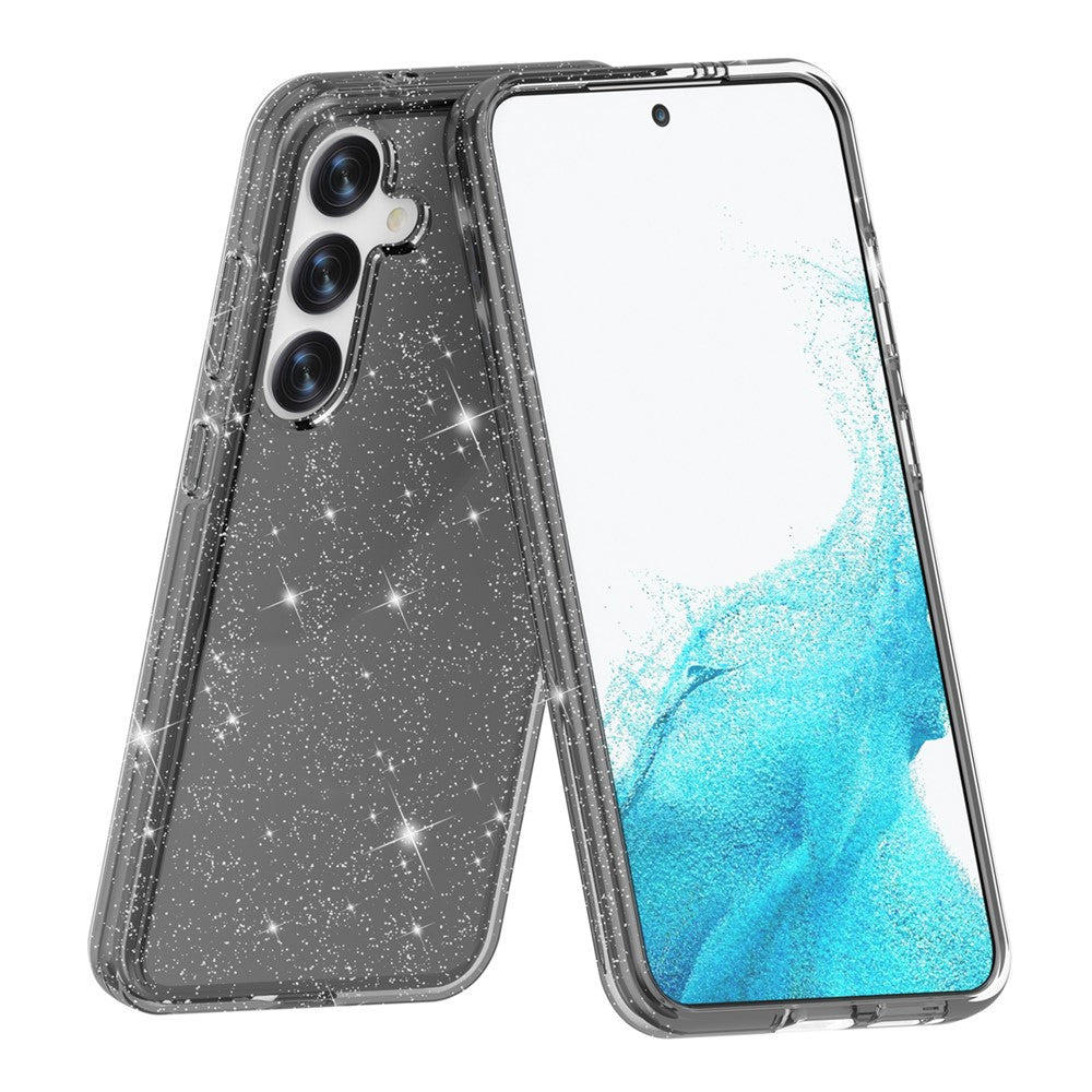 For Samsung Galaxy S24 Case Anti-scratch Sparkly Glitter Phone Cover