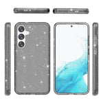 For Samsung Galaxy S24 Case Anti-scratch Sparkly Glitter Phone Cover