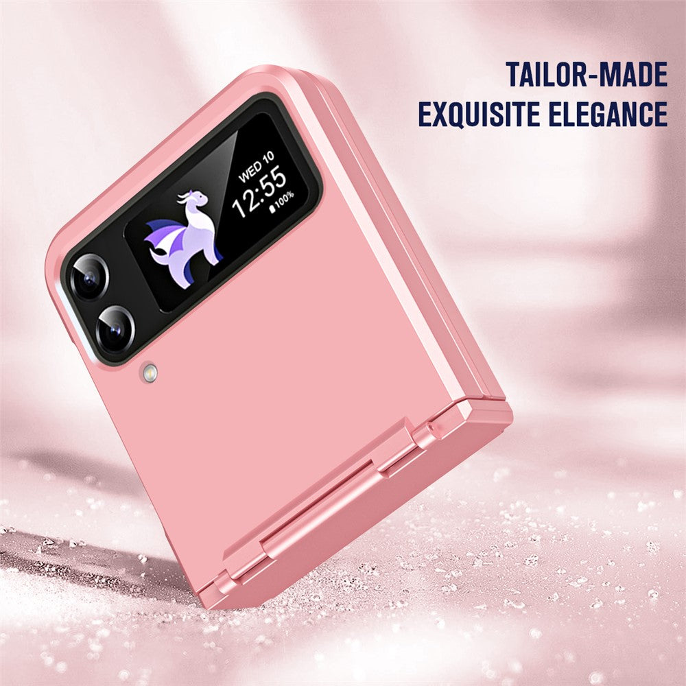 Til Samsung Galaxy Z Flip3 5G / Z Flip4 5G cover Hængselbeskyttelse Hard PC Foldbart telefoncover