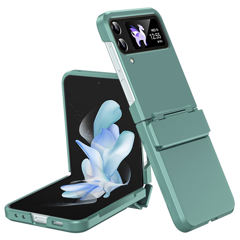 Til Samsung Galaxy Z Flip3 5G / Z Flip4 5G cover Hængselbeskyttelse Hard PC Foldbart telefoncover