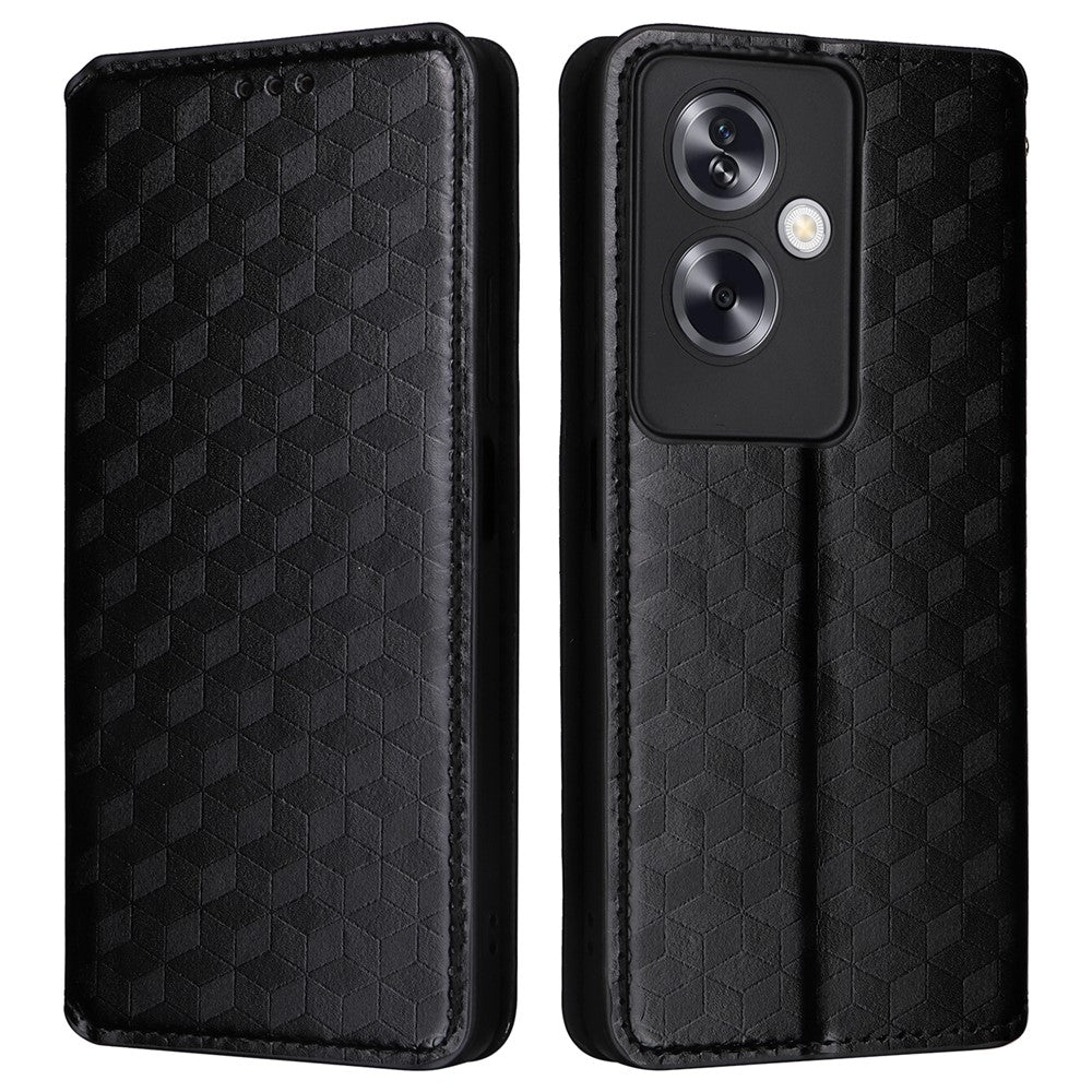 For Oppo A79 5G / A2 5G / OnePlus Nord N30 SE 5G PU Leather Cover Magnetic Cell Phone Case Wallet