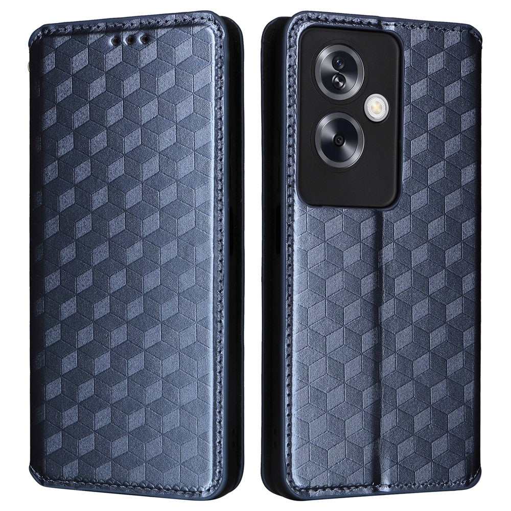 Oppo A79 5G / A2 5G / OnePlus Nord N30 SE 5G magnetisk mobilcover i PU-læder med pung