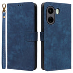 Xiaomi Poco C65 4G / Redmi 13C 4G Mobilskal med Rem PU Läder RFID Blockerande Fodral