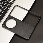 For OnePlus Open Case Litchi Texture Protective PU+PC Phone Cover