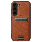 SUTENI H16 För Samsung Galaxy S23 Magnetiskt Avtagbart PU+TPU Fallskyddande Mobilskal