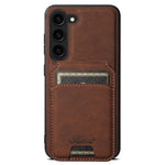 SUTENI H16 För Samsung Galaxy S23 Magnetiskt Avtagbart PU+TPU Fallskyddande Mobilskal