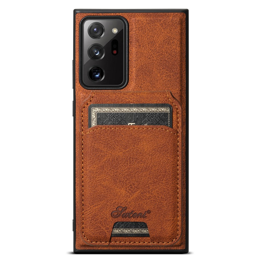SUTENI H16 For Samsung Galaxy Note20 Ultra / Note20 Ultra 5G Magnetic Detachable 2-in-1 PU+TPU Cell Phone Case
