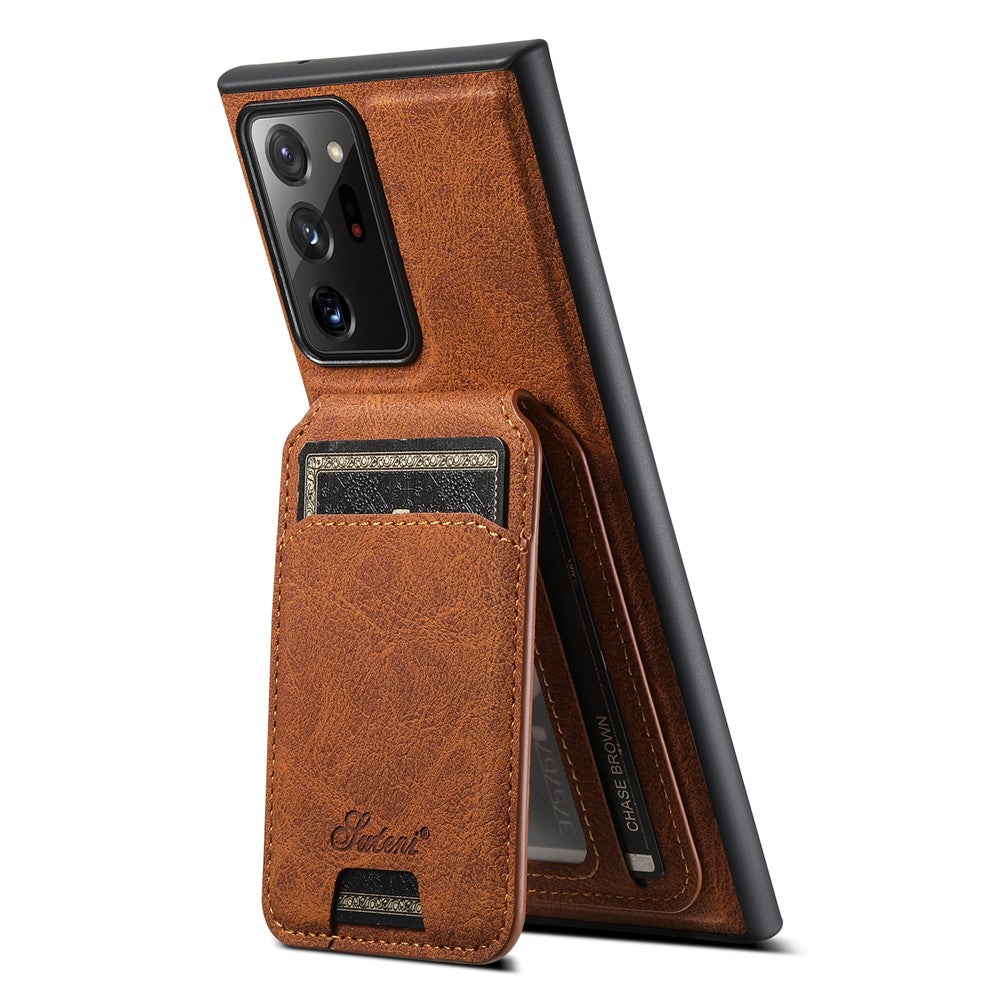 SUTENI H16 For Samsung Galaxy Note20 Ultra / Note20 Ultra 5G Magnetic Detachable 2-in-1 PU+TPU Cell Phone Case