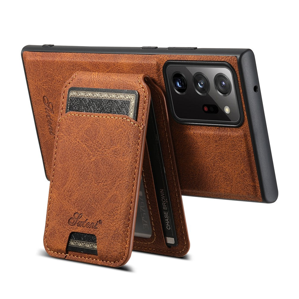 SUTENI H16 For Samsung Galaxy Note20 Ultra / Note20 Ultra 5G Magnetic Detachable 2-in-1 PU+TPU Cell Phone Case
