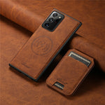 SUTENI H16 For Samsung Galaxy Note20 Ultra / Note20 Ultra 5G Magnetic Detachable 2-in-1 PU+TPU Cell Phone Case