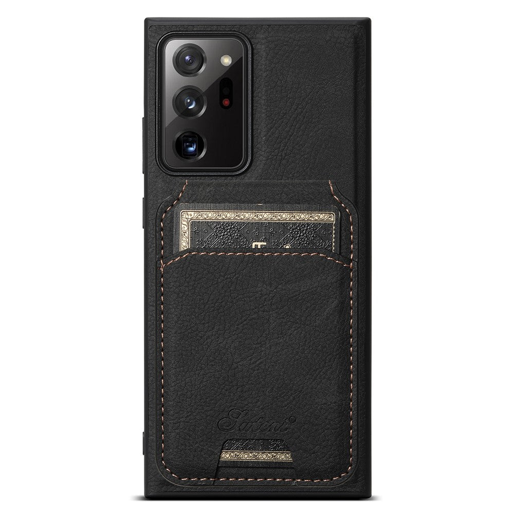 SUTENI H16 For Samsung Galaxy Note20 Ultra / Note20 Ultra 5G Magnetic Detachable 2-in-1 PU+TPU Cell Phone Case