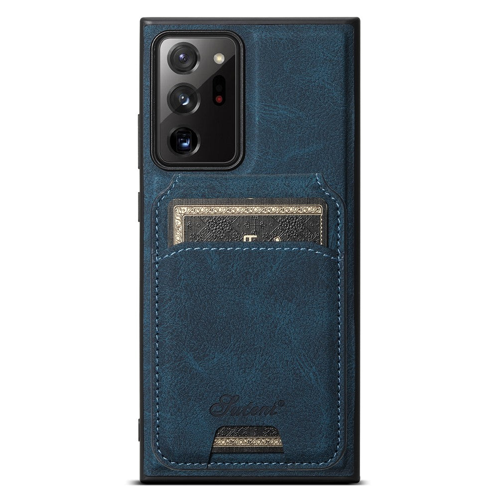 SUTENI H16 For Samsung Galaxy Note20 Ultra / Note20 Ultra 5G Magnetic Detachable 2-in-1 PU+TPU Cell Phone Case