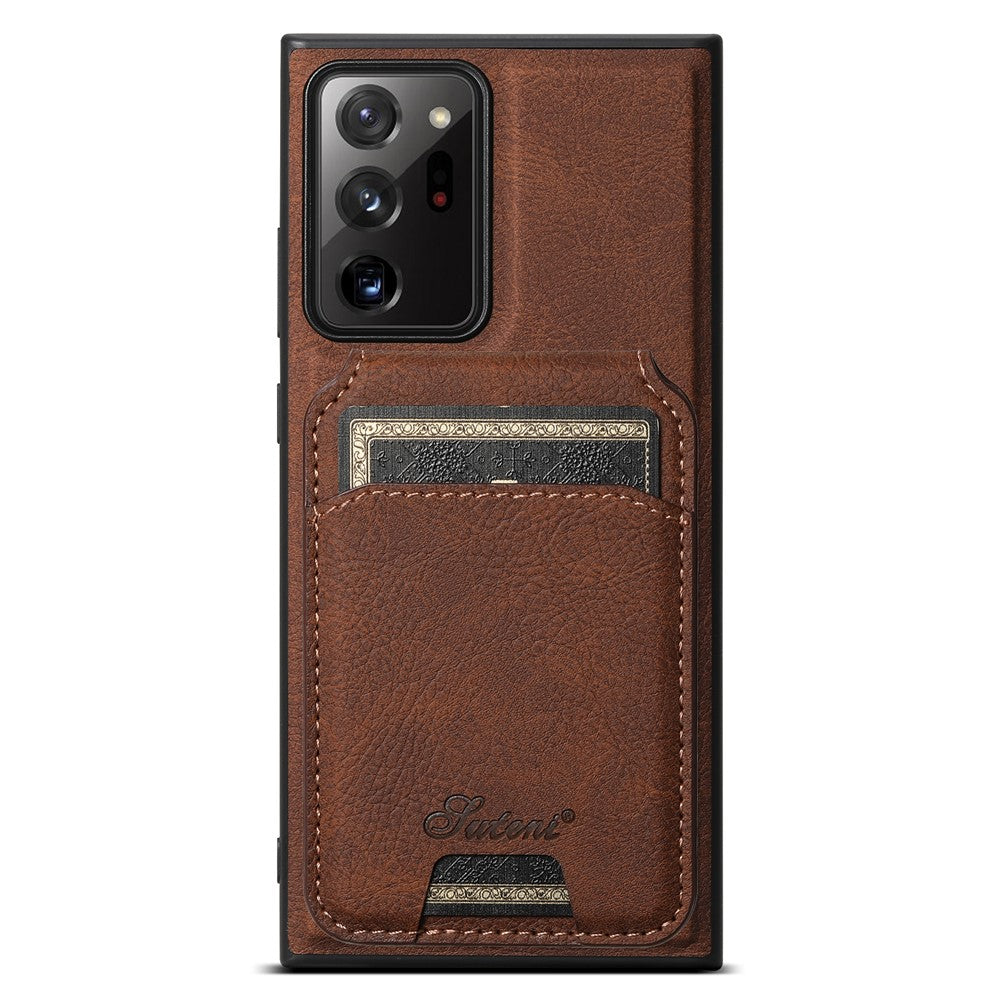 SUTENI H16 For Samsung Galaxy Note20 Ultra / Note20 Ultra 5G Magnetic Detachable 2-in-1 PU+TPU Cell Phone Case