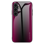 Hærdet glas + TPU telefoncover til Samsung Galaxy A05s 4G telefoncover med kulfibertekstur