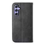 For Samsung Galaxy A25 5G (Global) (161.0 x 76.5 x 8.3mm) Case Calf Texture Imprinted Rhombus Pattern Phone Cover