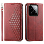 For Xiaomi 14 Phone Case Scratch-proof PU Leather Imprinted Wallet Cover