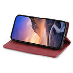 DF-05 til Samsung Galaxy A25 5G (Global) (161,0 x 76,5 x 8,3 mm) Mobiltelefonetui RFID-blokerende PU-læder stand-cover