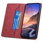 DF-05 til Samsung Galaxy A25 5G (Global) (161,0 x 76,5 x 8,3 mm) Mobiltelefonetui RFID-blokerende PU-læder stand-cover