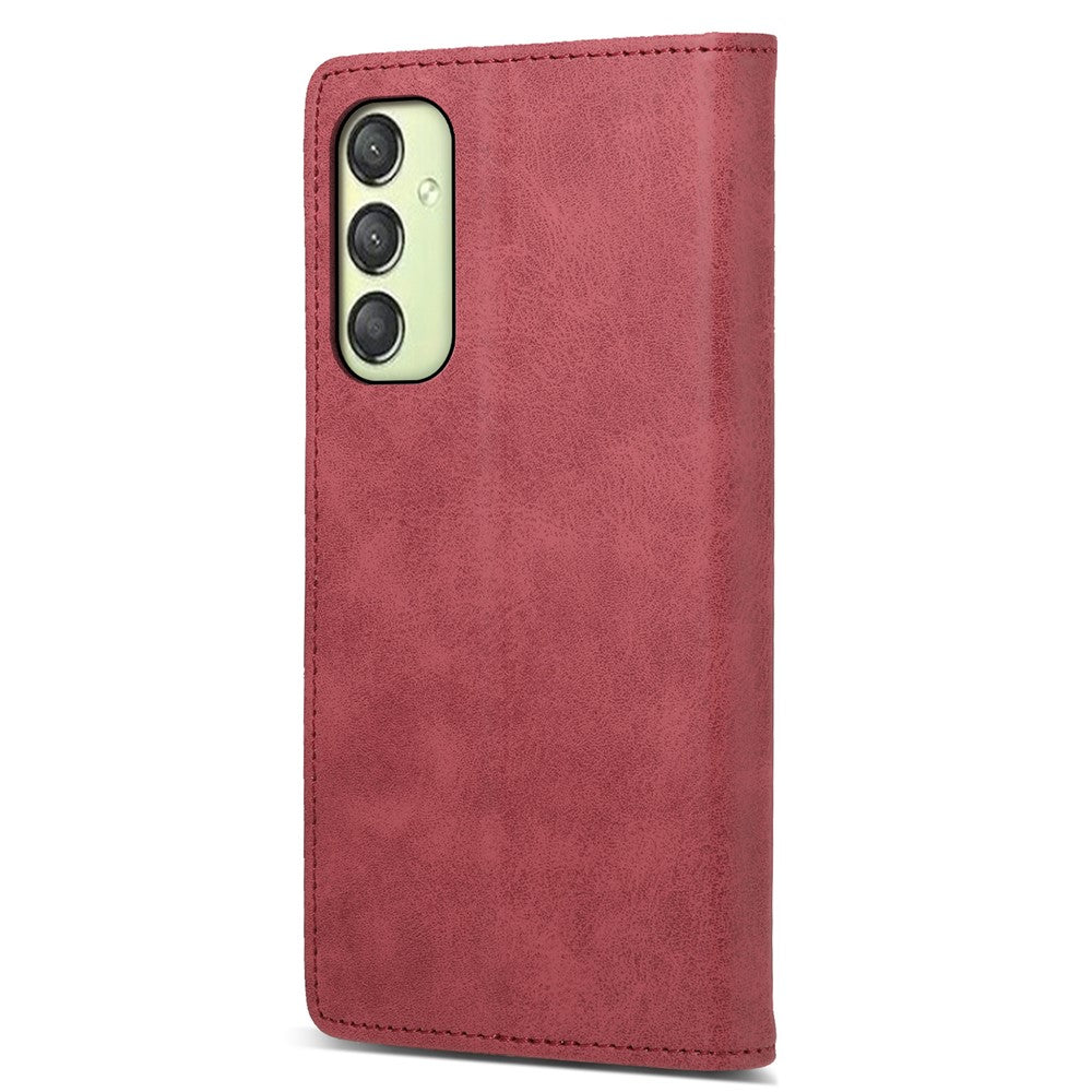 DF-05 til Samsung Galaxy A25 5G (Global) (161,0 x 76,5 x 8,3 mm) Mobiltelefonetui RFID-blokerende PU-læder stand-cover
