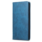 DF-05 Retro RFID Blocking Phone Shell for Xiaomi 14 Case Phone Stand Cover PU Leather Wallet